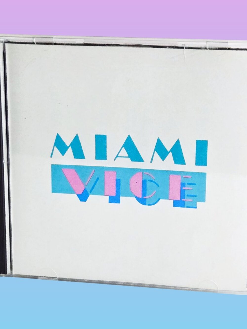 Miami Vice TV Soundtrack CD - Made in Japan MCAD-6150 Smooth Edge Case / NO UPC